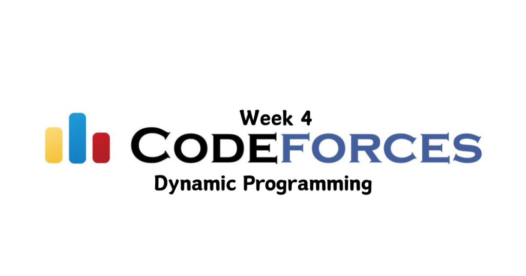 《算法学习笔记》codeforces周总结——动态规划